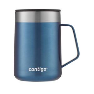 Nwt Contigo 14oz Stainless Steel Vacuum-Insulated Mug with Handle